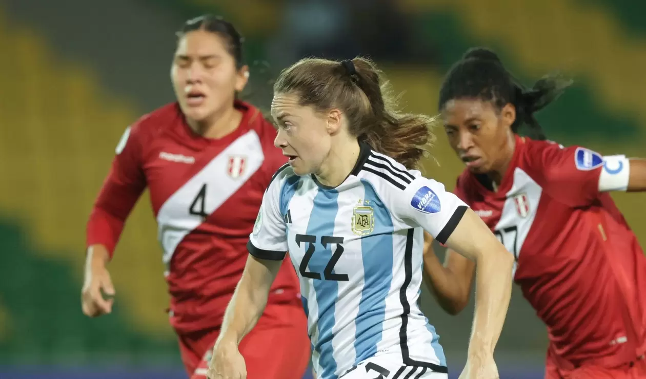 Copa América Femenina Argentina le ganó a Perú Antena 2